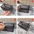 Reusable Traditional Metal Mouse Trap Cage – Humane Live Catch Rodent Control for Garden & Home | No-Kill Rat & Mice Trap Cage | Easy-to-Use Reusable Rodent Catcher. 