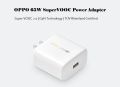 OPPO  Super VOOC Dart 65W Fast Charger With USB Type-C Fast Charging Data Cable OPPO Find X2 Pro Reno  X50 Pro RX17 Pro and all Type-C smartphones. 