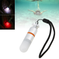 Dive Strobe Beacon Diving Signal Light Mini Underwater 150M Scuba Tank Light LED Night White 1 Piece. 