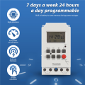 Sojhoop Tm630S-4 12V Seconds Control Timer Switch Large Screen Digital Display Hot Pin Voltage Output Time Controller. 