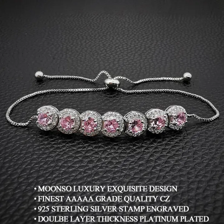 2023%20New%20Luxury%20Green%20Pink%20Rose%20Gold%20Silver%20Color%20CZ%20Bracelet%20Bangle%20for%20Wedding%20Women%20on%20Hand%20Gift%20Jewelry%20Wholesale%20Bulk%20S5243%20-%20Image%203