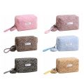 Retro Casual Women's Cosmetic Bag Large Capacity Portable Leopard Print Cosmetic Bag Leopard Print Pattern Lightweight Make Up Organizer Daily Use. 