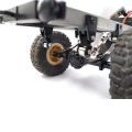 Kqueebee 1 Set Steel Leaf Spring Suspension & 6 Pcs Connector Links Rod Ball Rod Upgrade Parts. 