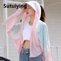 Sutuiying Original Special Offer Summer Outdoor Cycling Jacket Windbreaker Anti-Uv Suncreen Outwear Hiking Bike Jacket Bicycle Camping Fashing Clothing With Hat. 