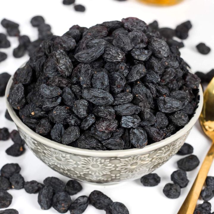 Dry Black Raisin With Seed Kismis 1Kg