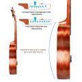 Kadence Cinnamon Brown 23" Concert Ukulele With Bag And Strap | Kadence Concert Size Ukulele | Ukulele For Beginners. 