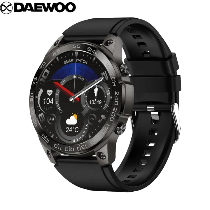 Daewoo%20Dream%20Series%20DM50%20Smartwatch:1.43"%20AMOLED%20HD%20Full%20Touch%20Screen,%20BT%20Call,%20BT%20Music,%20Blood%20Oxygen,%20NFC,%20Always%20On%20Display,%20Double%20Button,%20IP68%20Waterproof,%20400%20mah%20Battery,%20Siri%20Assistant,%20Lady%20Health%20-%20Image%203