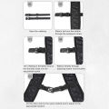Penasfe Backpack Chest Strap Adjustable Magnetic Chest Strap for Outdoor Backpacks Heavy Duty Anti-slip Buckle for Hiking Camping Backpacking. 
