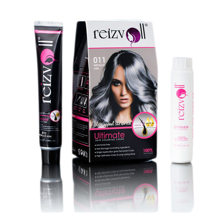 REIZVOLL%20Ultimate%20Hair%20Coloring%20Cr%C3%A8me%20-%20Metallic%20Ash%20-%20011%20(60mlx2)%20-%20Image%203