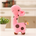 Wenefang 18cm Unisex Cute Gift Plush Giraffe Soft Toy Animal Dear Doll Sales promotion Baby Kid Child Christmas Birthday Happy Colorful Gifts. 