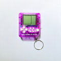 Handheld Tetris Classic Game Playstation Kids Toy Mini Nostalgic Small Vintage Vintage Keychain. 