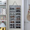 Compact Design 16 Slots Eyeglasses Stand Holder Space Saving Hanging Design Glasses Display Transparent Visible Dustproof Sunglasses Storage Bags Closet Storage. 