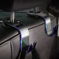 Universal Car Headrest Back Seat Hook 2pcs Seat Hanger Vehicle Organizer Holder Eshylala. 
