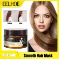 Straight Hair Mask Smoothing Shining Repairing Damage Dry Frizzy Hair Treatment Nourishing Restoring Softening Hairs Mask Cream. 