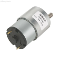 Adongruoan JGB37-520 DC 6V/12V/24V High Torque Gear Motor All Metal Gear Box Electric Motor 7/12/22/35/45/66/107/200/320/600/960RPM. 