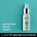 Lakme Absolute Made To Last Setting Spray (60ml). 