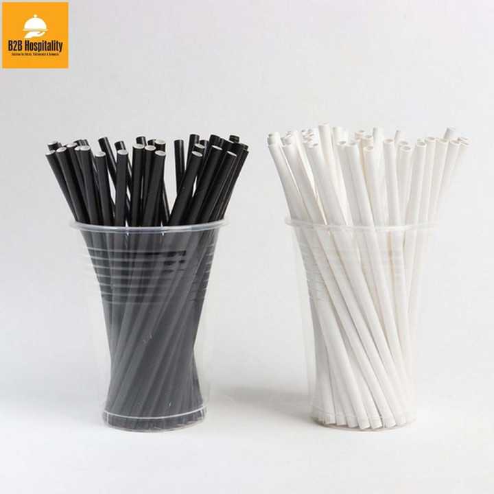 Juice Straw Cocktail, Birthday, Wedding, Bridal/Baby Shower and Celebration Supplies Pack Of 100pcs
