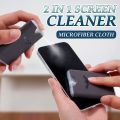 2 in 1 Screen Cleaner   Microfiber Cloth Touchscreen Mist Cleaner  Screen Cleaner Spray  for All Phones Laptop Tablet Screens. 