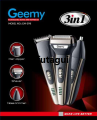 Difutagui Professional Rechargeable Geemy Gm-598 3IN1 Hair Clipper New style Nose Trimmer Shaver Men and Women Personal Care Set.. 