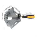 Single Handle 90 Degree Right Angle Clamp Welding Corner Woodworking Tool. 