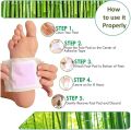 Kinoki Natural Unwanted Toxins Remover Cleansing Detox Foot Patches -Set Of 10. 