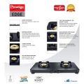 Prestige Edge Manual Powder Coated Gas Stove PEB02 | 2 Burner Gas stove. 