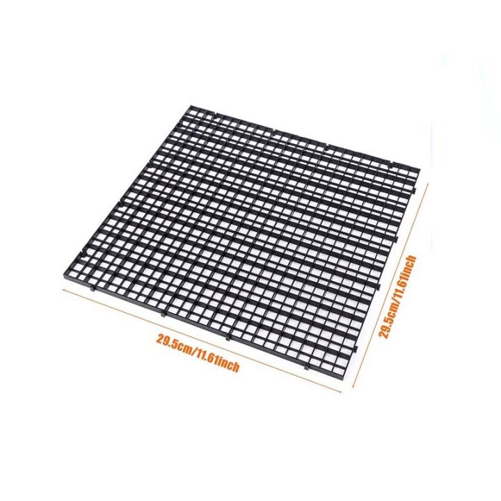 Net Fish Tank Divider For Breeding-Black By Crown Aquatics