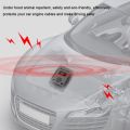 Car Under Hood Animal Repeller Rodent Rat Repellent Mice Repeller Deterrent Device with LED Strobe Light Alarm Sound for Car Trunk RV Indoor Warehouse. 
