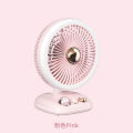 Outdoor mini haking USB charging three peed large fan. 