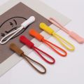 150 Pcs Durable 15 Colors Zipper Pulls Strong Polyester Cord Lock Mechanism Zip Clip Buckle Slider Cord Rope Puller for Bag. 