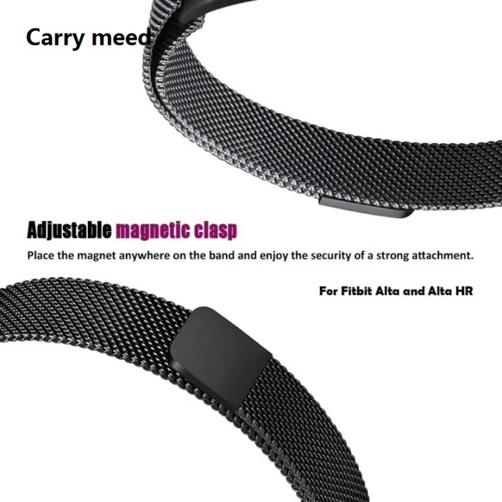 Carry%20meed%20High%20Quality%20Stainless%20Steel%20Milanese%20Watch%20Strap%20for%20Fitbit%20Alta%20HR%20Metal%20Loop%20WristBand%20Sport%20Watch%20Bracelet%20Accessories%20-%20Image%204