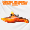 Difutagui Profesional 1PCS Amber Resin Wax Triangle Foot Massage GuaSha Scarping 2025 Tool Feet Relaxing Acupuncture Shiatsu Foot Care Health Care. 