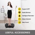 Vibration Plate Whole Body Massager Machine with Resistance Bands & Remote Control for Fat Burning and Weight Loss. 