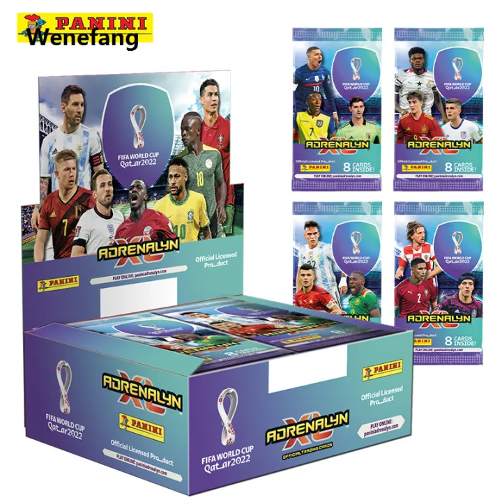 Wenefang%202022%20Panini%20Football%20Star%20Cards%20Box%20Qatar%20World%20Cup%20Soccer%20Star%20Fashion%20Collection%20Messi%20Ronaldo%20Footballer%20Limited%20Fan%20Cards%20Box%20Set%20-%20Image%203