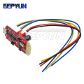 Wenefang CT14 Micro 4.2 Stereo Bluetooth Power Amplifier Board Module 5VF Sales promotion 5W+5W Mini with Charging Port for Refitting Idle Sound Box. 