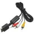 Video Adapter Av Cable With 3 Rca Tv Lead For Ps3/Ps2 Hd Component Video Cable 1.8M For Playstation 2 Game Hdtv Av Cord. 