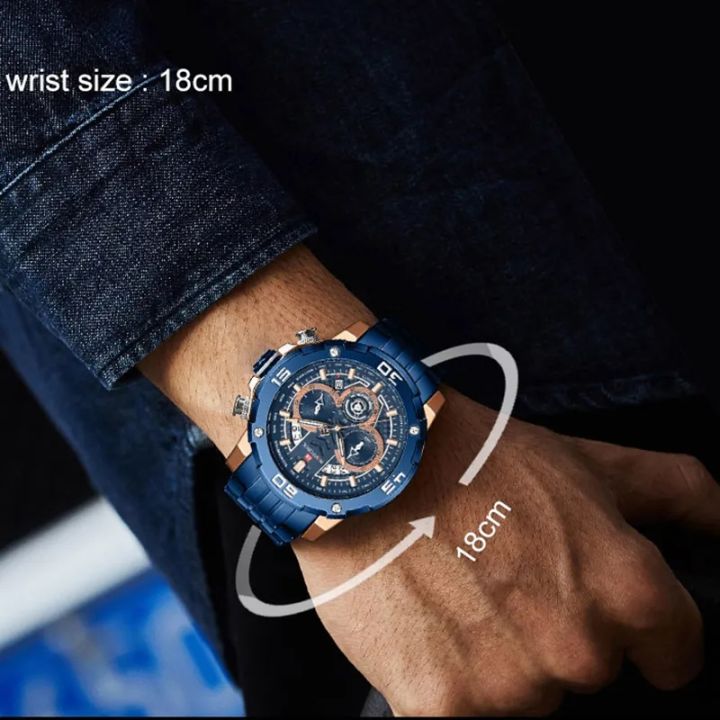 NAVIFORCE%20NF9175%20Stainless%20Steel%20Chronograph%20Watch%20For%20Men%20-%20Multi%20Colors%20%7C%20Fashion%20Stainless%20Steel%20Watch%20For%20Men%20-%20Image%2010
