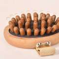 Elastic Airbag Scalp Massage Eliminate Local Fat Handheld Air Cushion Massager Comb Relaxation Tool Wood Gua Sha Brush. 