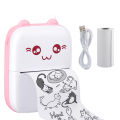 Mini Portable Pocket Thermal Printer Wireless Bluetooth Printer. 