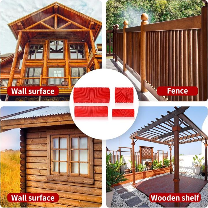 NCANRUI%206%20Pcs%20Wood%20Graining%20Tools,%20Soft%20Rubber%20Wood%20Grain%20Maker%20Painting,%20DIY%20Faux%20Wood%20Texture%20for%20Wall%20Floor%20Furniture%20Art%20-%20Image%204