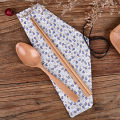 Reusable Drawstring Cutlery Pouch Travel Tableware Straw Carrying Case WANNA. 