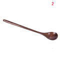 Wooden Spoons Long Handled Spoon Kids Spoon Wood Rice Soup Dessert Spoon. 