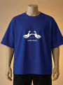 "Goose Bumps" Fist Bump Graphic T-Shirt T-Shirt- Cream, Brown, Black, Blue, Maroon. 