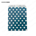 DISICHEN Profesional 50 pcs 5x7 inch Paper Bag Four Leaf Clover Polka Dot Wavy Kraft Paper Bag Mixed Cookies Candy Gift Wrapping Bag For Christmas. 