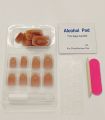 24 Pieces Press On Nails With Mini Manicure Set (Fake Nail For Party Wear / Artificial Nail For Birthday Gift Ever). 