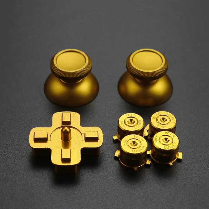 Metal%20Dpad%20ABXY%20Buttons%20for%20PS4%20Controller%20Custom%20Replacement%20Aluminum%20Analog%20Stick%20Joystick%20for%20PS4%20Game%20Accessories%20-%20Image%207