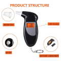 Breathalyzer Alcohol Tester, Portable Mounted Blow Type Alcohol Detector, Alcohol Tester with Digital LCD Display Easy to Use. 