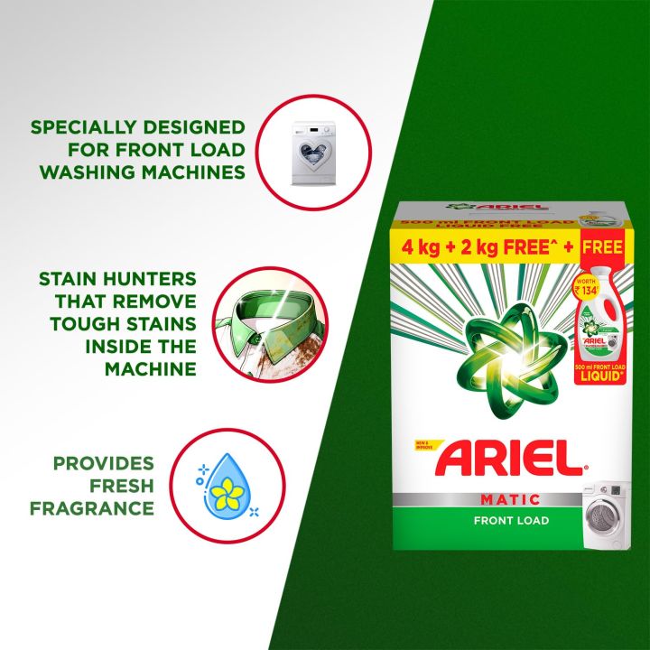 Ariel%20Matic%20Detergent%20Powder%20Front%20Load%20-%204kg%20+%202kg%20FREE%20%20Removes%20100%20Tough%20Stains%20in%201%20wash%20%20Specially%20Designed%20for%20Washing%20Machines%20%20Fresh%20Fragrance%20-%20Image%205