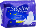 Stayfree Dry Max All Night Ultra Thin with Wings Pack Of 3. 