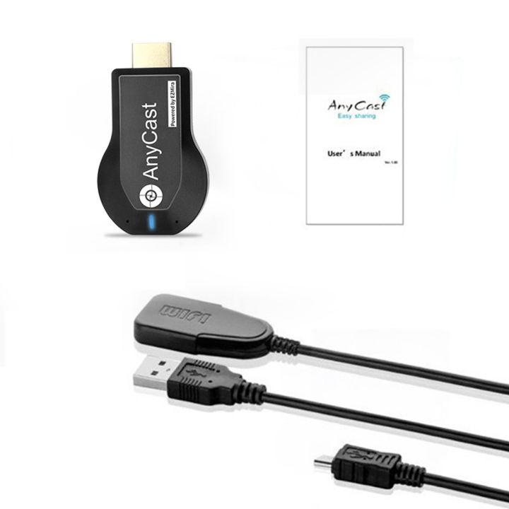 Anycast%20M2%20Plus%20Airplay%201080P%20Wireless%20WiFi%20Display%20TV%20Dongle%20Receiver%20HD%20TV%20tick%20Miracast%20Compatible%20with%20iOS/Android/Windows/MacOS%20-%20Image%202